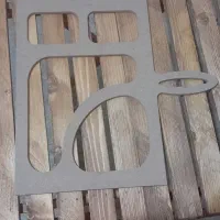 شابلون ساخت ظروف چوبی|صنایع دستی و سایر لوازم تزئینی|ترکمانچای, |دیوار