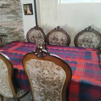 سرویس مبلمان هفت نفره با ناهار خوری سالم ونو|مبلمان خانگی و میز عسلی|اصفهان, کوجان|دیوار