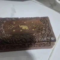 اسپیکر جعبه چوبی کار دست