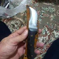 چاقو قدیمی دست ساز  استاد محمد طلا