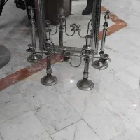 سلام. آیینه وشعمدان|صنایع دستی و سایر لوازم تزئینی|اصفهان, تخت فولاد|دیوار