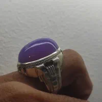 انگشتر عقیق سوسنی یمنی