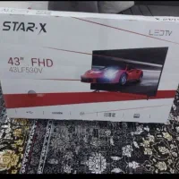 تلویزیون 43 اینچ استارایکس در حد نو