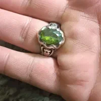 انگشتر زبرجد دست ساز