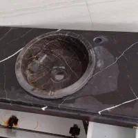 روشویی سنگی کابینت pvc|لوازم سرویس بهداشتی|بندر امام خمینی, |دیوار