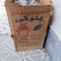 سماور ۲۰لیتری قدیمی جنس بدنه برنج آبکاری استیل|سماور، چای‌ساز، قهوه‌ساز|نسیم‌شهر, |دیوار