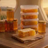 عسل 40 گیاه و گل ماهور صد در صد طبیعی