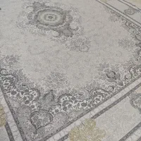 دو عدد روفرشی مخمل ابریشمی کش دار نو  3*4 و 2*3