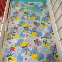 تخت خواب با تشک|تخت و صندلی بچه|رشت, باهنر|دیوار