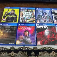 تعدادی بازی ps4 و دسته ps5