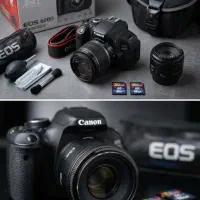 دوربین عکاسی Canon 600D با پکیج کامل و استثنایی
