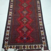 قالیچه ترکمن قدیمی سالم وخوش رنگ