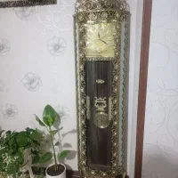 ساعت ایستاده  برنز و جا میوه