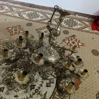لوستر هشت شاخه برنز
