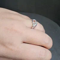 انگشتر نقره طرح قلب / روز زن / روز مادر|جواهرات|یزد, |دیوار