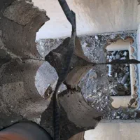 سوراخکاری و کرگیری بتن، تا سایز 200