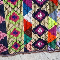 دو عدد چیت رنگی|فرش|ایلام, |دیوار