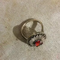 انگشتر نقره سنگین زنانه فروش فوری