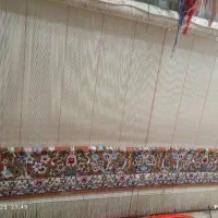 قالی ابریشمی ۹تایی