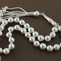 تسبیح نقره دستساز معاوضه با انگشتر