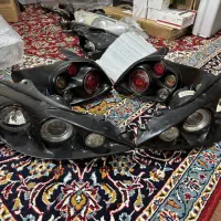 رینگ کوتیا و صندلی ابی و چراغ جلو و عقب مورتی