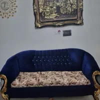 مبل هفت نفره همراه میز عسلی|مبلمان خانگی و میز عسلی|اقبالیه, |دیوار