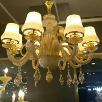 لوستر بلوری شیک|لوستر و چراغ آویز|تهران, شهید رجایی|دیوار