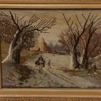 تابلو فرش متعلق به بیش از ۴۰ سال پیش