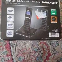 گوشی تلفن نو با جعبه