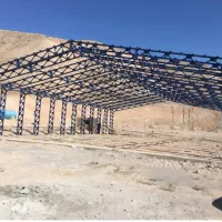 ساخت سوله مرغداری با LSF