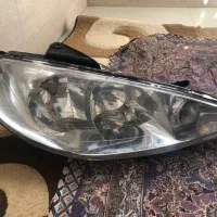 یک جفت چراغ جلو ۲۰۶|قطعات یدکی و لوازم جانبی|بیرجند, |دیوار