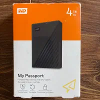 هارد اکسترنال ۴ ترابایت وسترن دیجیتال در حدنو