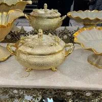 سه تیکه طلایی تزیینی