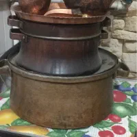 دیگه مسی ظرف مینا بشقاب دیواری|ظروف سرو و پذیرایی|اصفهان, بهارستان|دیوار