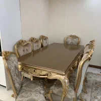 ناهار خوری ۸ نفره چوب راش گرجستان|میز و صندلی غذاخوری|تهران, مشیریه|دیوار