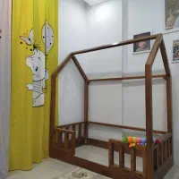 تخت تمام چوب طبیعی روسی