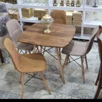 میز نهارخوری پارچه ای پایه راش ناهارخوری|میز و صندلی غذاخوری|کرمانشاه, |دیوار