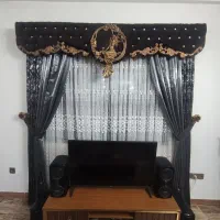 پرده سالم در حد نو