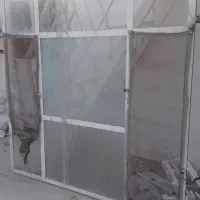 پنجره۲در۲ آهنی|مصالح و تجهیزات ساختمان|مشهد, خواجه ربیع|دیوار