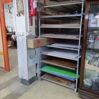 قفسه طبقه رک فلزی برای ۳ میل mdf