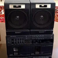 رادیو و ضبط ۲ کاسته و ۲ بانده