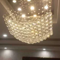 فروش لوستر کریستال|لوستر و چراغ آویز|تهران, تهرانپارس غربی|دیوار