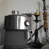قهوه ساز یگما20بار +سه تا قلیان سوپاپ دار