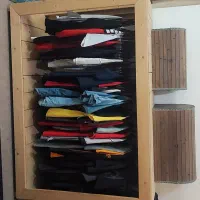 رگال لباس چوبی|جاکفشی، کمد، دراور|کازرون, |دیوار