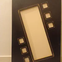 میز نهار خوری ۴ نفره با شیشه در حد نو