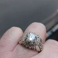 انگشتر مزونایت با مخراج ۱۶ عدد برلیان اصل|بدلیجات|مشهد, شهید رضوی|دیوار