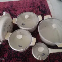 سرویس قابلمه چدن گرانیت