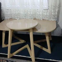 میز عسلی شیک بدون خش تمیز تمام چوب|مبلمان خانگی و میز عسلی|فرمهین, |دیوار