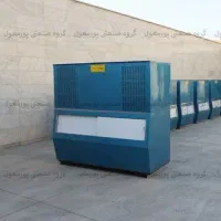 تولید انبوه یخ حبه ای شفاف با یخساز صنعتی 500 کیلو