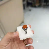 انگشتر نقره عقیق اصلی